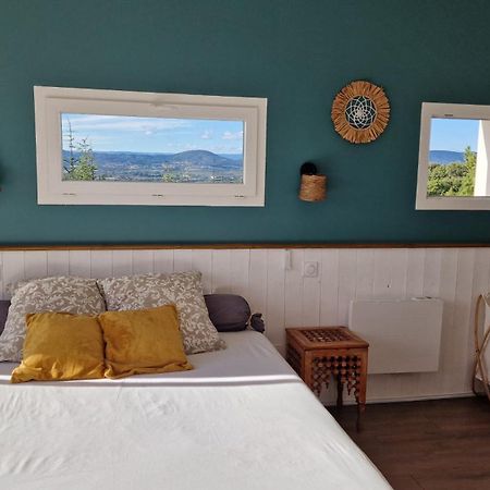 Reve D'Escapade Chambre Avec Vue Sublime Sur Les Cevennes Ardechoises บาร์แจค ภายนอก รูปภาพ
